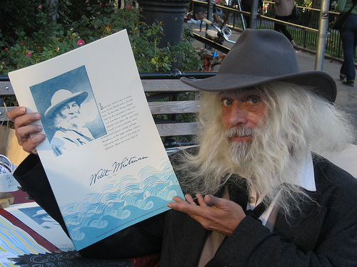 John Farrell as Walt Whitman: Time Traveler John Farrell as Walt Whitman: Time Traveler