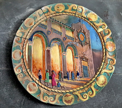 Childs medallion at Coney Island History Project Childs medallion at Coney Island History Project