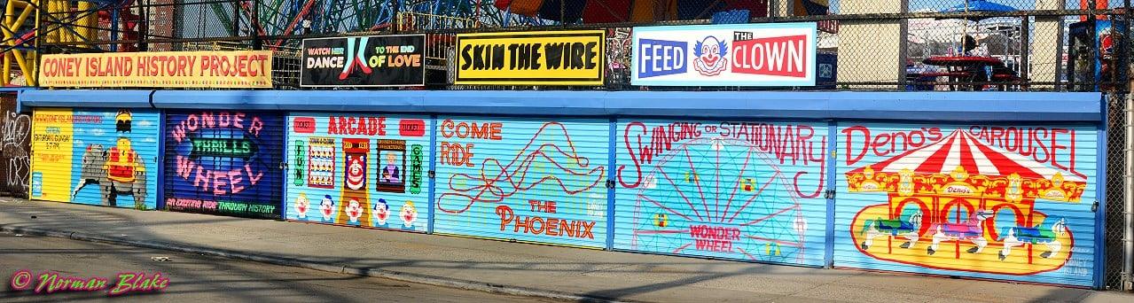 Murals West 12th Street Coney Island