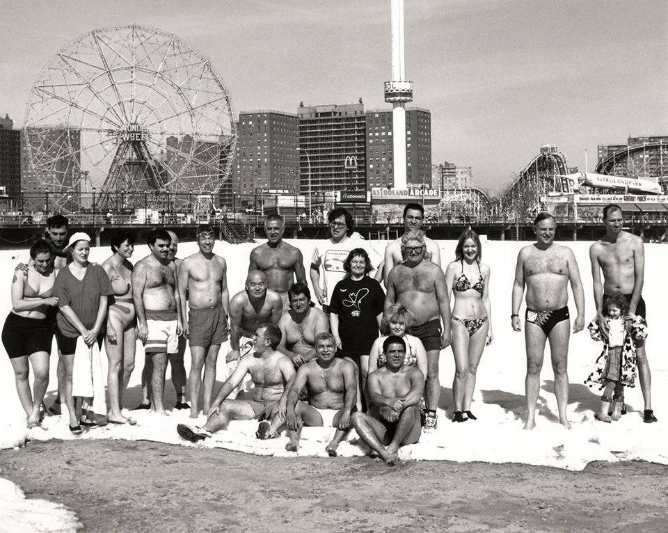 Coney Island Polar Bears in the 1990s. Photo © Tom McGann