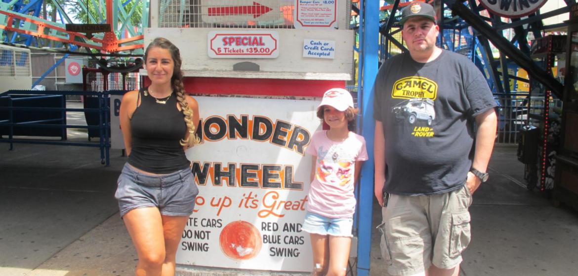 Meet the Artists! Brooklyn artists Danielle Mastrion, Tommy Holiday and 9-year-old Lola the Illustrator introduce their new murals