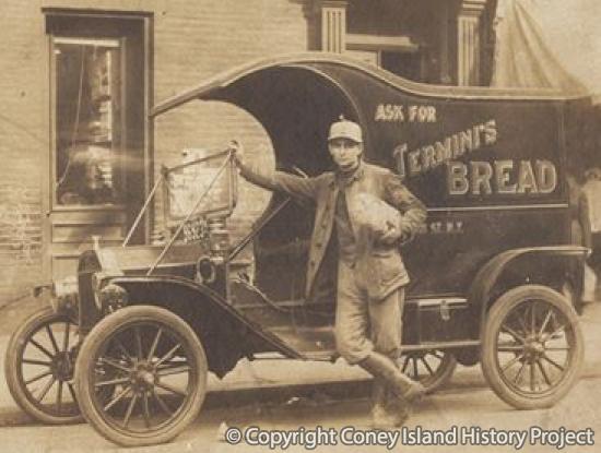 Giuseppe 'Joe' Termini's Ford Model T bread truck. Photo courtesy of Richard Termini