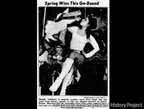 Melody at the B&B Carousell.