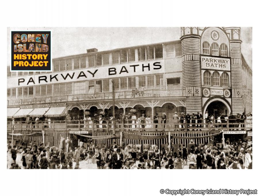 Parkway Baths. Coney Island History Project Collection.