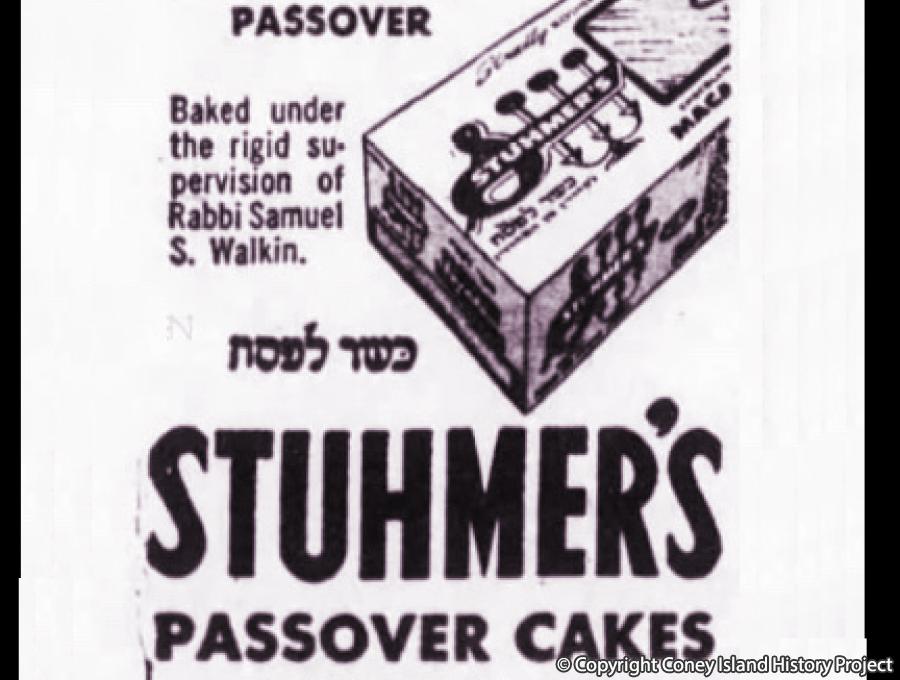 Advertisement for Stuhmer's Kosher bread, 1954.