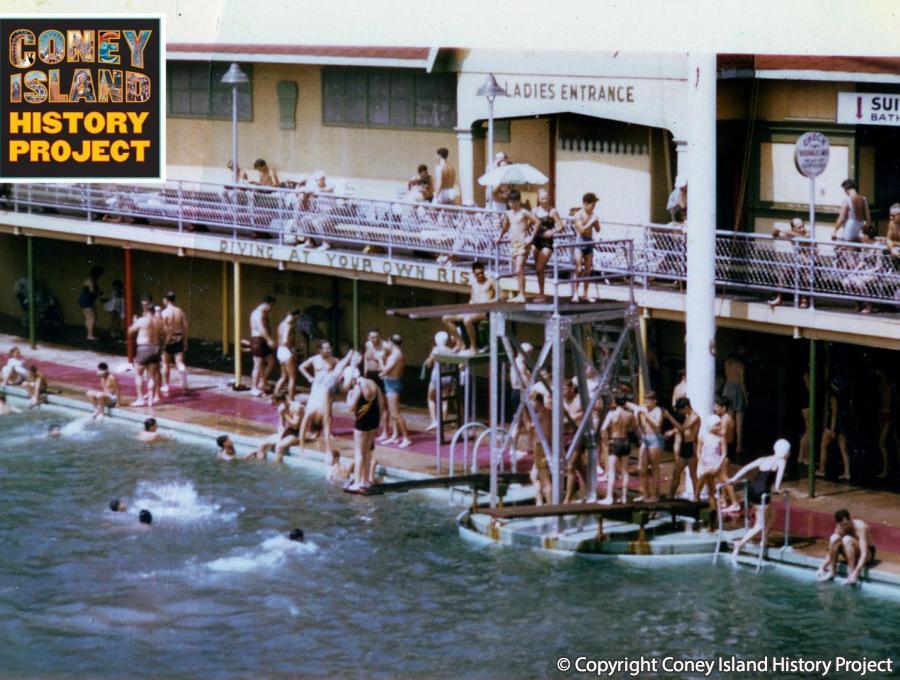 Washington Baths Pool. Coney Island History Project Collection.